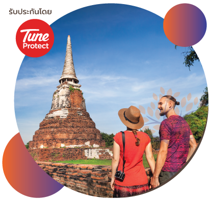 white-man-and-woman-travel-to-old-temple-in-thailand